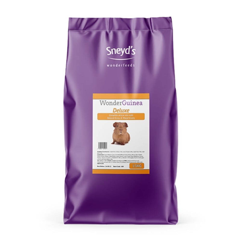 Sneyds Wonder Guinea Pig Deluxe Mix 15kg - Percys Pet Products