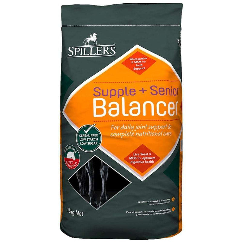 Spillers Supple & Senior Horse Feed Balancer 15kg - Percys Pet Products