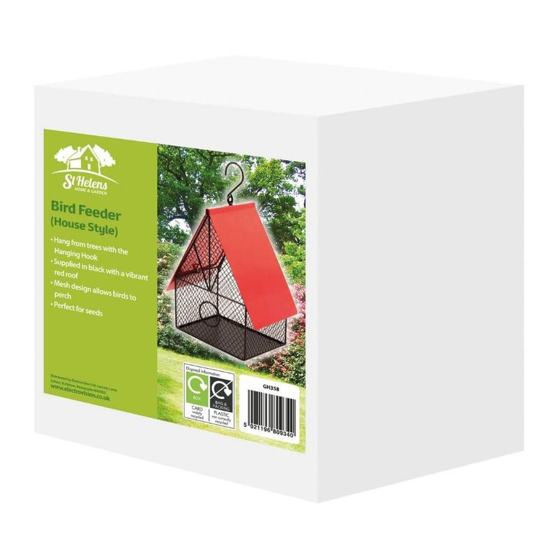 St Helens Home and Garden House Style Bird Feeder - Percys Pet Products