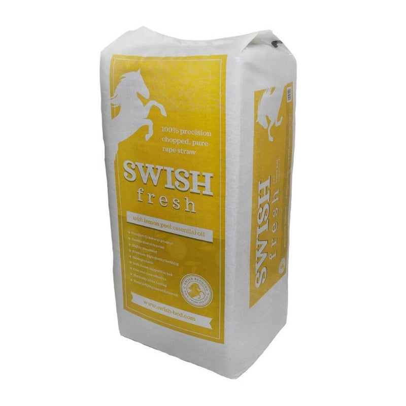 Swish Fresh Rape with Lemon Straw Bedding Yellow Bale - Percys Pet Products