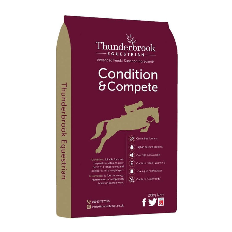 Thunderbrook Equestrian Condition & Compete 20kg - Percys Pet Products