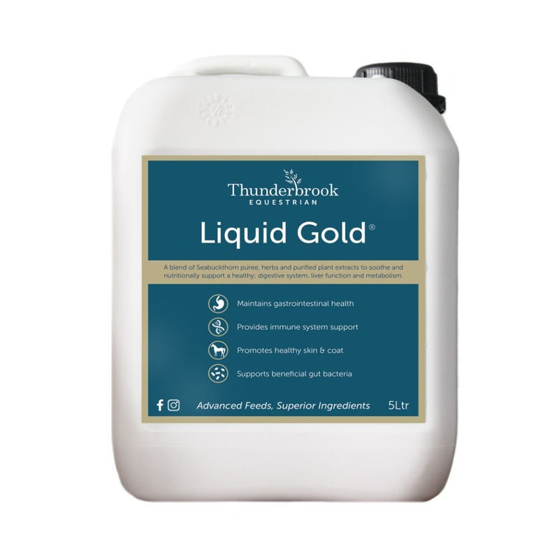 Thunderbrook Equestrian Liquid Gold Digestive Supplement 2L - Percys Pet Products