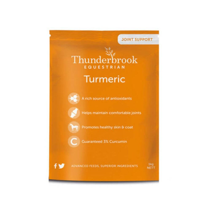 Thunderbrook Equestrian Tumeric 1kg - Percys Pet Products