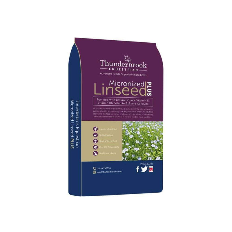 Thunderbrook Micronized Linseed Plus 20kg - Percys Pet Products