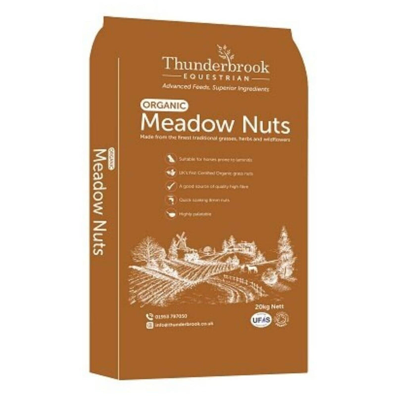 Thunderbrook Organic Meadow Nuts 20kg - Percys Pet Products
