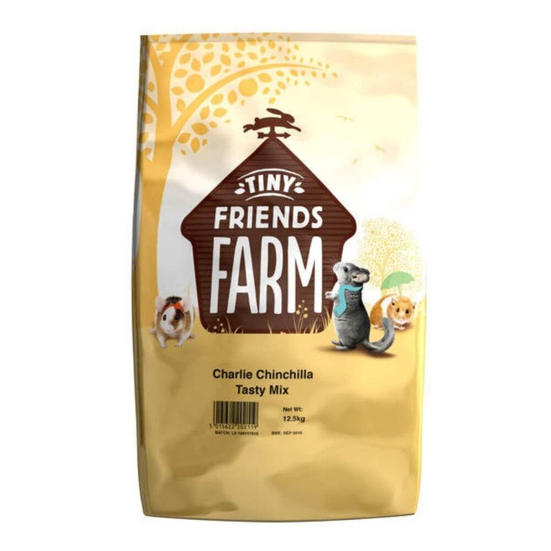 Tiny Friends Farm Charlie Chinchilla Tasty Mix 12.5kg - Percys Pet Products