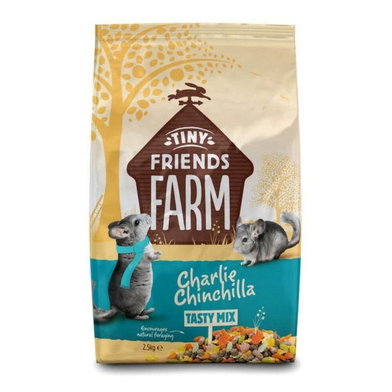 Tiny Friends Farm Charlie Chinchilla Tasty Mix 2.5kg - Percys Pet Products