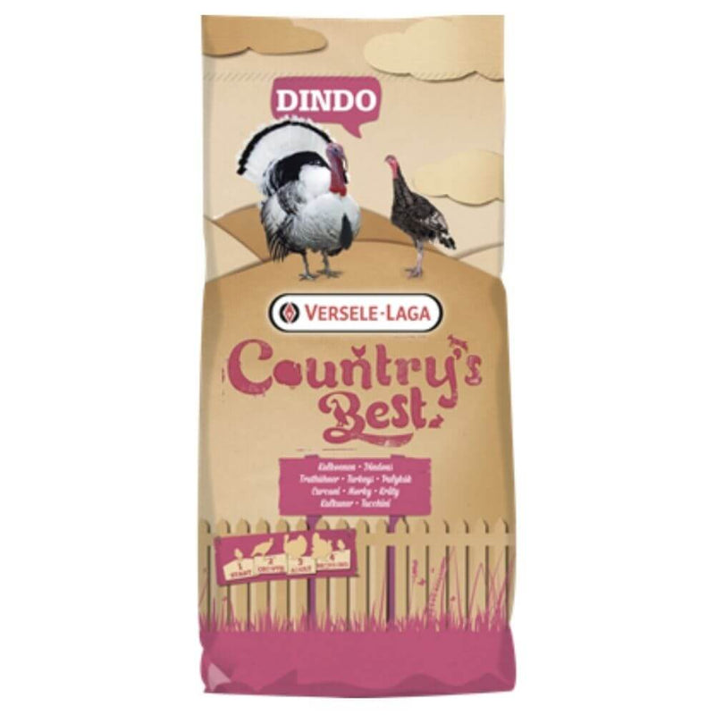 Versele-Laga Countrys Best Dindo 1 Turkey Crumble 20kg - Percys Pet Products