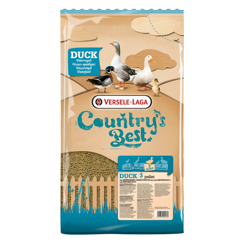 Versele Laga Countrys Best Duck 3 Pellet 20kg - Percys Pet Products