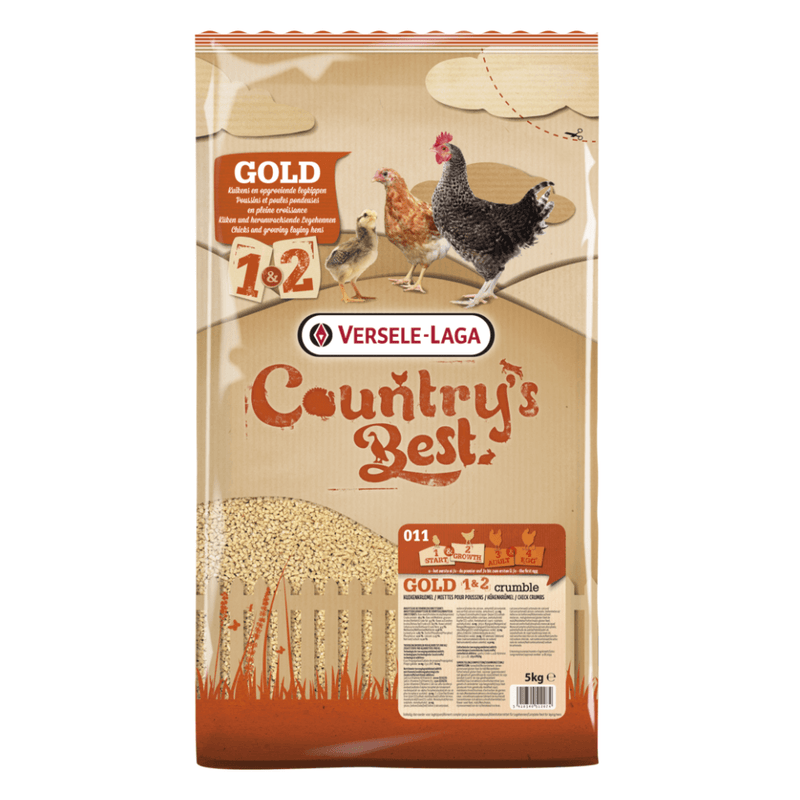Versele-Laga Countrys Best Gold 1 & 2 Crumble 5kg - Percys Pet Products