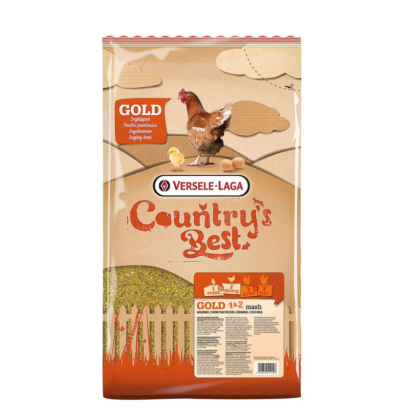 Versele-Laga Countrys Best Gold 1 & 2 Poultry Starter Mash 5kg - Percys Pet Products