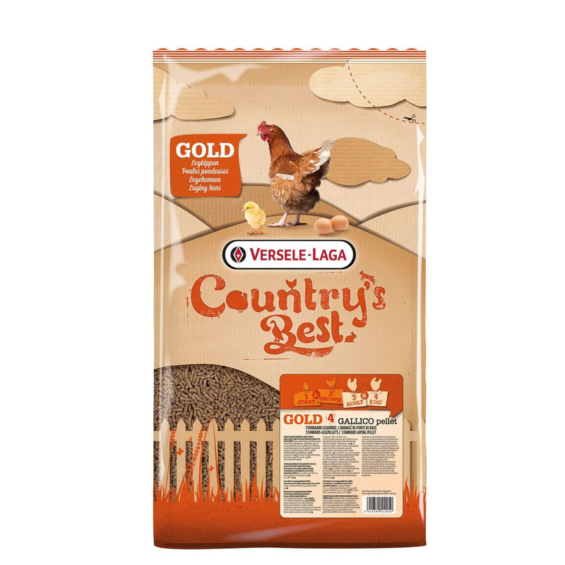 Versele-Laga Countrys Best Gold 4 Gallico Layers Pellets - Percys Pet Products