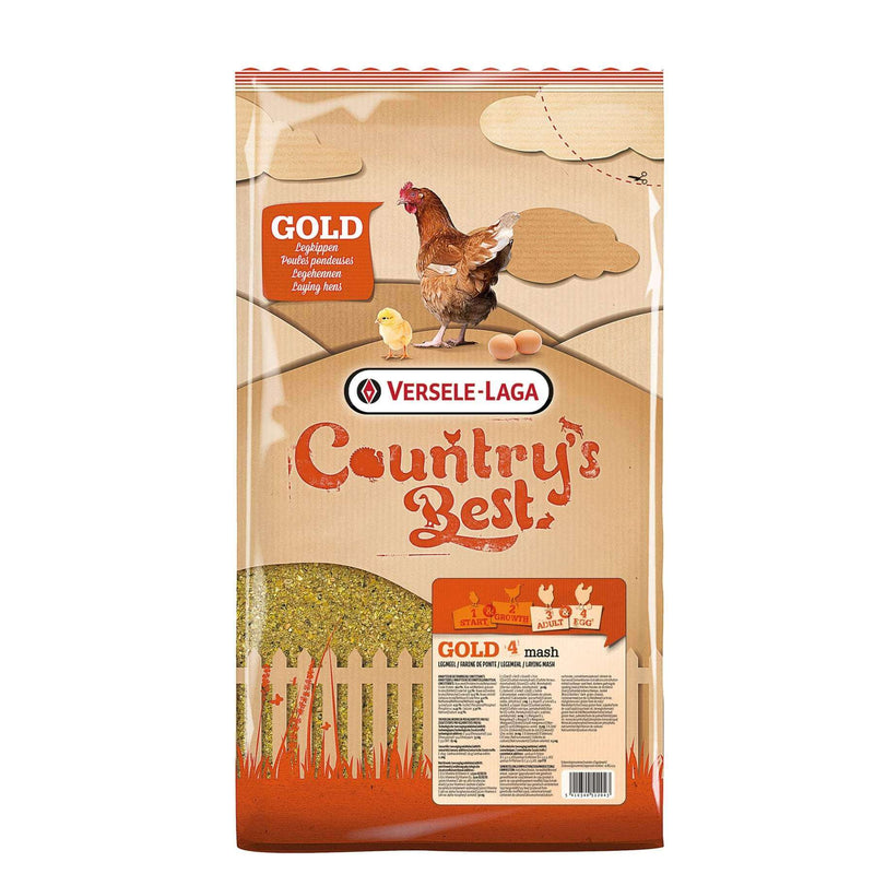 Versele-Laga Countrys Best Gold 4 Poultry Mash - Percys Pet Products