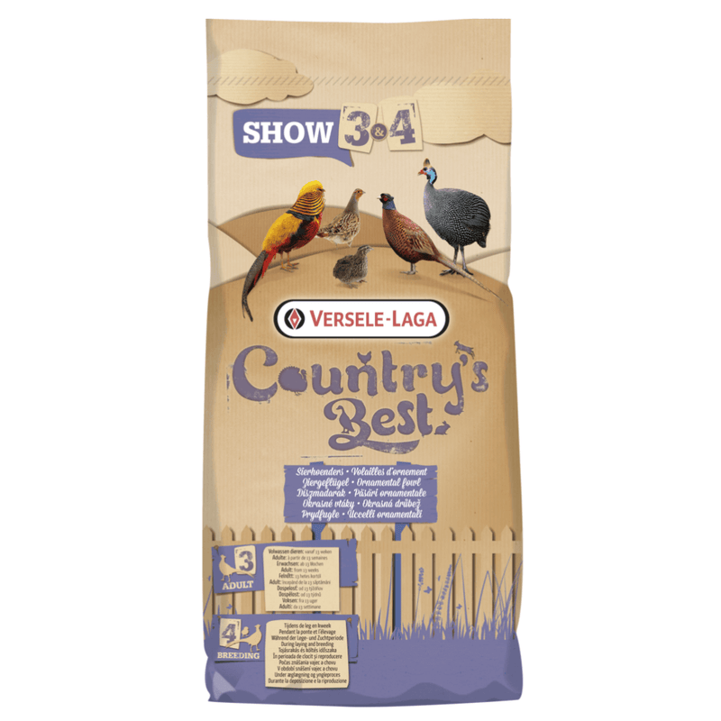 Versele-Laga Countrys Best Show 4 Layers Pellets for Game Birds & Ornamental Fowl - Percys Pet Products