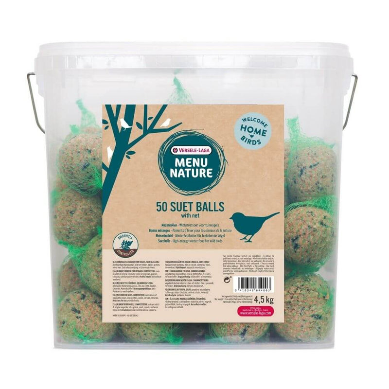 Versele-Laga Menu Nature 50 Suet Balls with Nets - Percys Pet Products