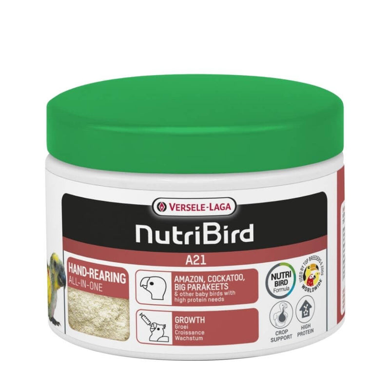 Versele-Laga Nutribird A21 Hand Rearing Food for Amazons, Cockatoos, Large Parakeets - Percys Pet Products