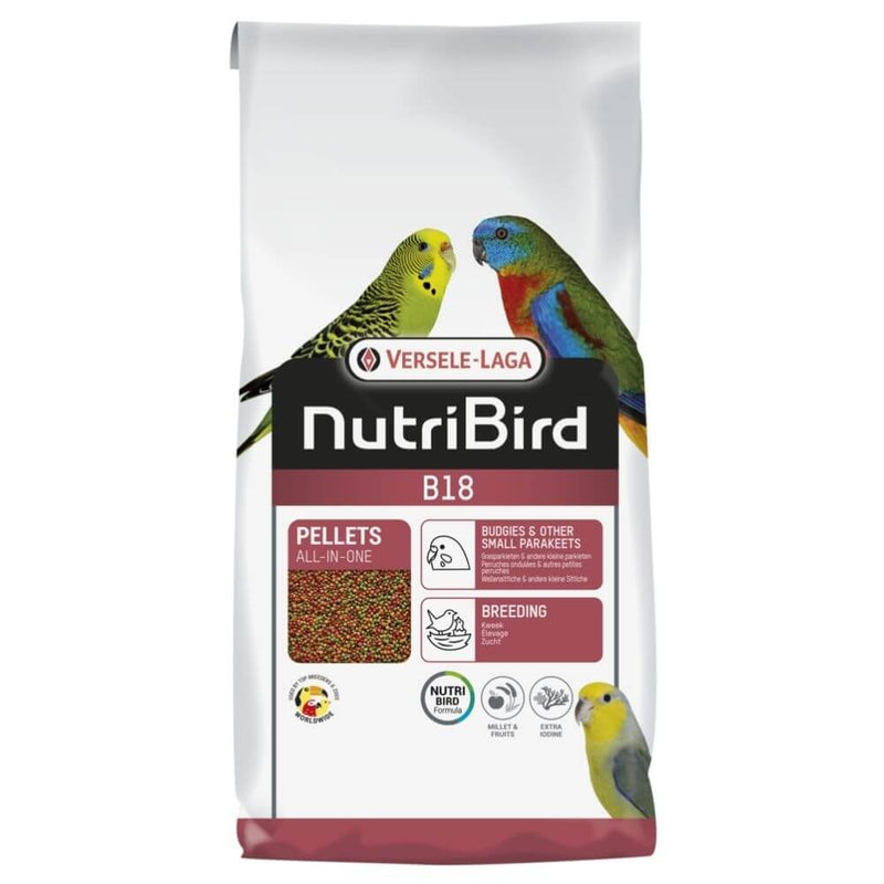 Versele-Laga Nutribird B18 Breeding Food for Budgies and Other Small Parakeets 3kg - Percys Pet Products