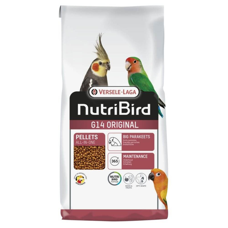 Versele-Laga Nutribird G14 Original Maintenance Food for Big Parakeets 1kg - Percys Pet Products