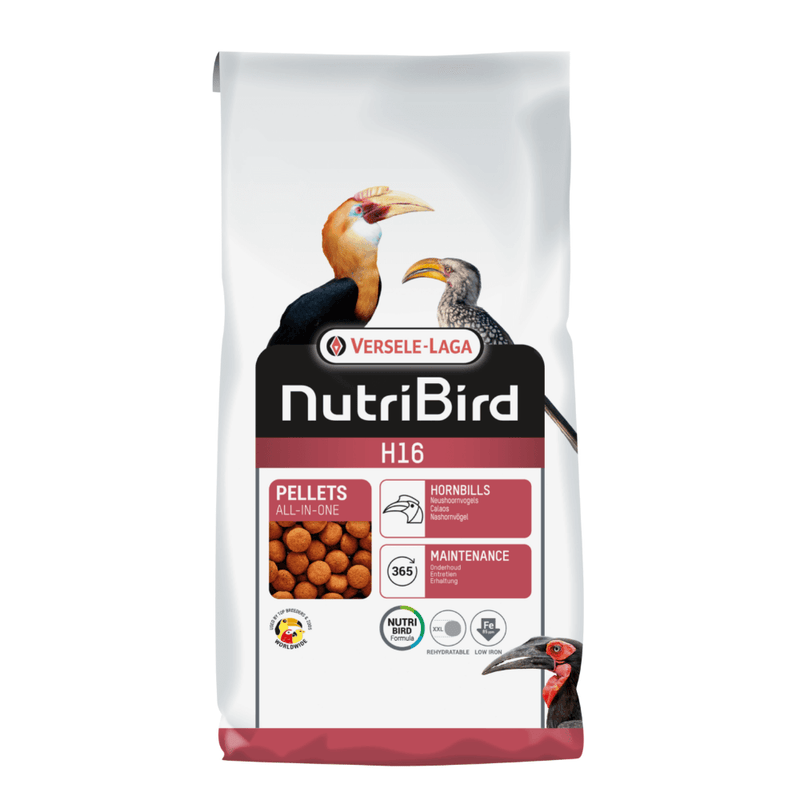 Versele-Laga Nutribird H16 Maintenance Food for Hornbills with Fruit 10kg - Percys Pet Products