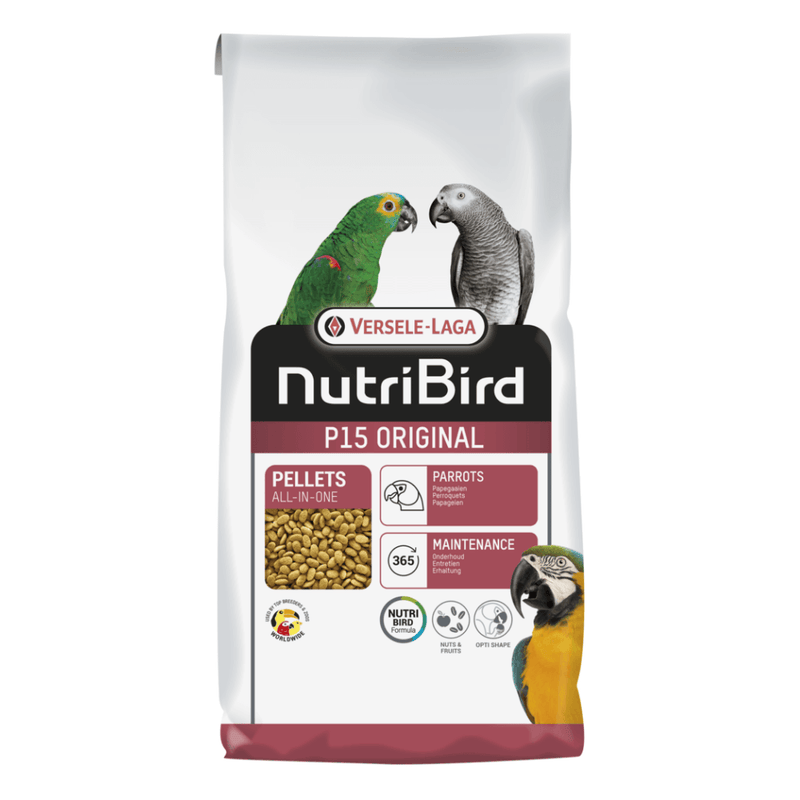Versele-Laga Nutribird P15 Original Maintenance Food for Parrots - Percys Pet Products