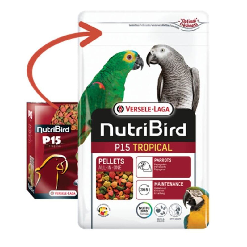 Versele-Laga NutriBird P15 Tropical Maintenance Food for Parrots - Percys Pet Products