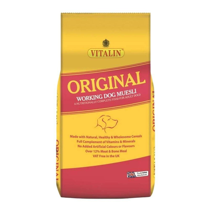 Vitalin Original Working Dog Food 15kg - Percys Pet Products