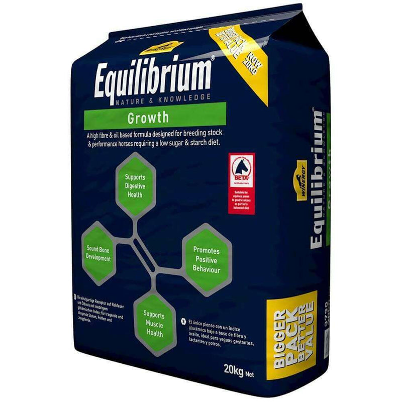 Winergy Equilibrium Growth Formula Horse Feed - 20kg - Percys Pet Products